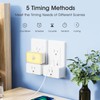 YIFAN Smart Plug 15A, Smart Home WiFi Outlet with USB
