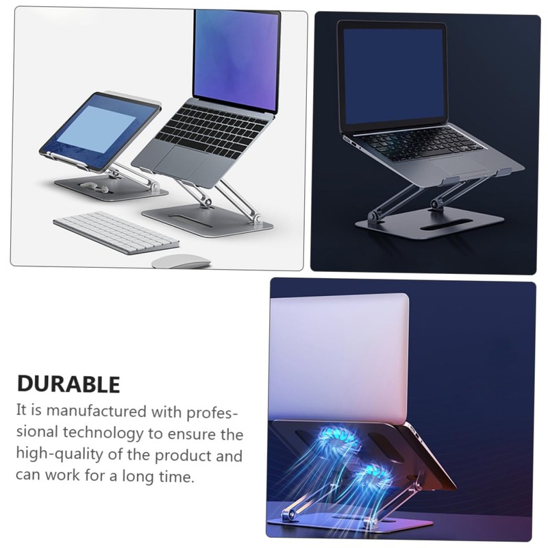 Mobestech 17.3 Inch Aluminum Alloy Dual Fan Cooling Pad Laptop