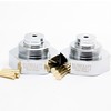 BLUMKRAFT 2 x Radiator Adapter Connector M38 x 1.5 Style