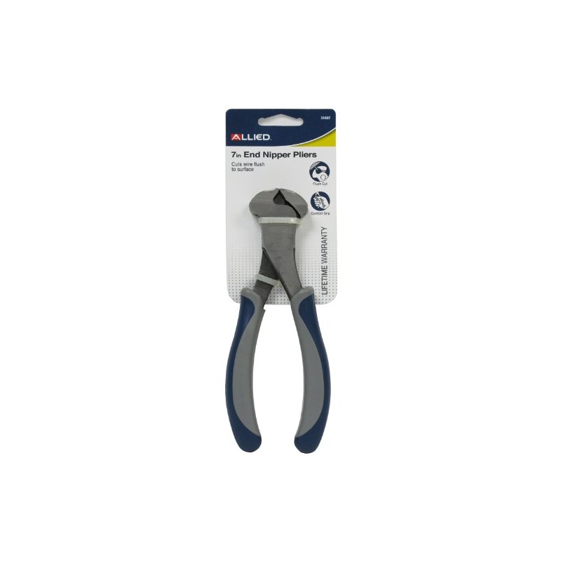 Allied Tools 7" END NIPPER PLIERS,31607