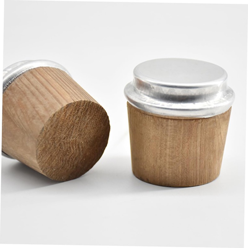 iplusmile 12pcs Wooden Vacuum Bottle Stoppers Cork Stopper for Insulated