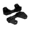 Motorcycle Adjustable Rearset Foot Pegs Mounting Base Replacement for YZF