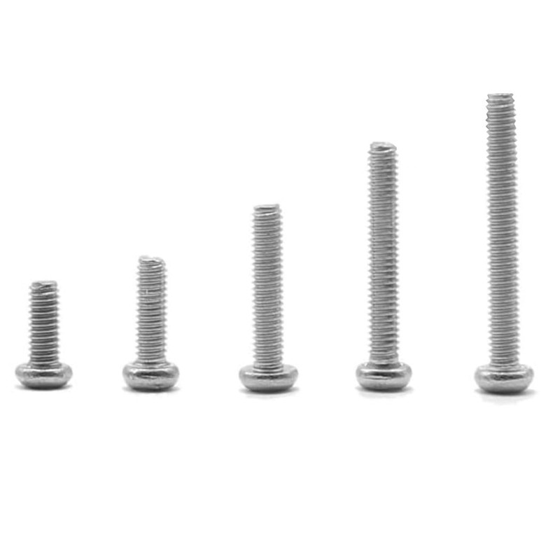XSAJU Hex Bolt Nut M2.5 Hex Hole Screw Set of