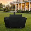 FEVERCOVER Grill Cover for Oklahoma Joe's Longhorn Combo Grill, Heavy