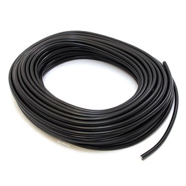 Black Spark Plug Wire - 7mm - Silicon Jacketed - 4 Foot Length