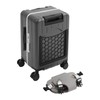 MARTEXBUY Kids Ride-on Luggage with Foldable Back Rest, 20" Carry