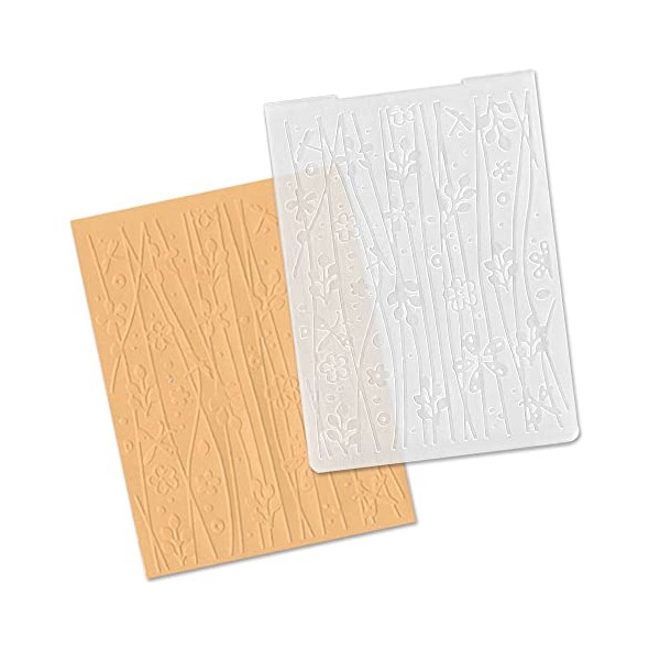 Flowers Branches Plastic Embossing Folders for Card Making Background Scrapbooking