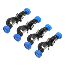 Alipis 4Pcs Adjustable Clamp Holder Cross Clamp Boss Head for Right Angle Applications for Labs and Home Use Comfortable Grip Knobs Practical Laboratory