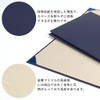 Tubbi Certificate/Document Cover Bi-fold Vertical/Horizontal Non-Padded Corner Ribbon - Navy