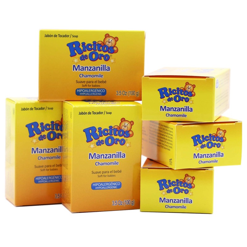 Ricitos de Oro Baby Cleansing Bar Soap with Extract Calming