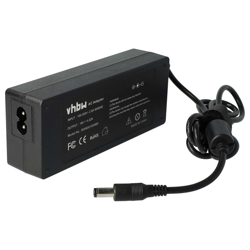 vhbw Power Supply Compatible with Fujitsu-Siemens Lifebook AH532, AH531, A1130,
