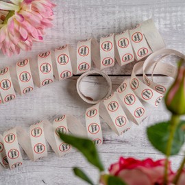 Streamers Set for Decoration, Happy Birthday Design in a Circle, Made of Paper, 5 Rolls of 9 Tears with 14 mm Width and 3 m Length, Party Decoration for Birthday, Children's Birthday, Paper Snake