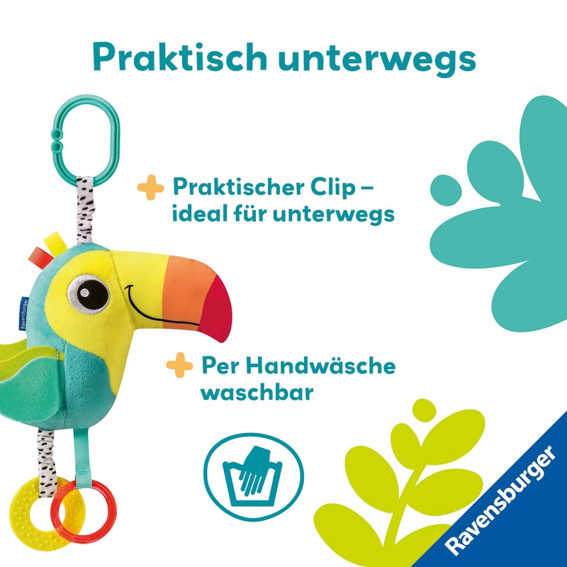 Ravensburger Play+ Baby Activity Tukan, from 0 Months