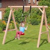 GROOFOO Swing attachment, hammock attachment, all-inclusive set with 2 straps,