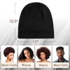 OLESILK Silk-Bonnet for Curly Hair, Silk Hair Bonnet for Sleeping,