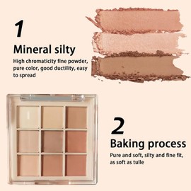 Long-lasting Nude and Pink Eyeshadow Palette for Women, Waterproof and Highly Pigmented Matte and Smokey Eye Shadow Palettes - Ideal Makeup Gift for Girls