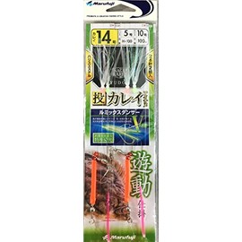 まるふじ(Marufuji) 投げ仕掛け 投カレイ アイナメ ルミックスダンサー H-030 14号 遊動仕掛