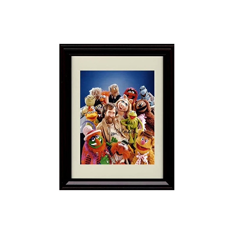 Muppets Autograph Promo Print - Jim Henson - Framed 8x10