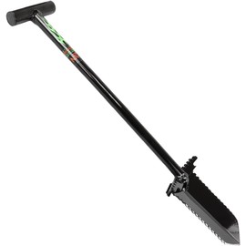 Pro Detector Anaconda NX-5 31" Long Handle Classic Black Tempered Steel Shovel