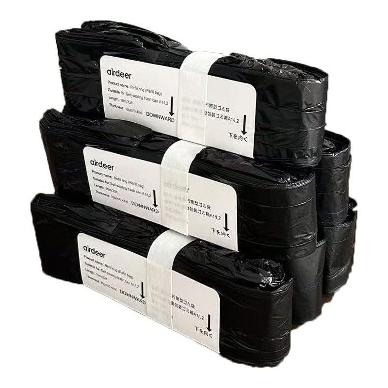 Airdeer Refill Bag Ring, Trash can bags, 10m continuous garbage
