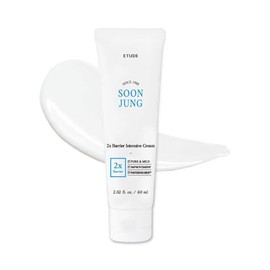 ETUDE SoonJung - 2 cremas intensivas para reparación de barreras, rica humedad, madecassósido y pantenol para calmar, hidratante facial para pieles se