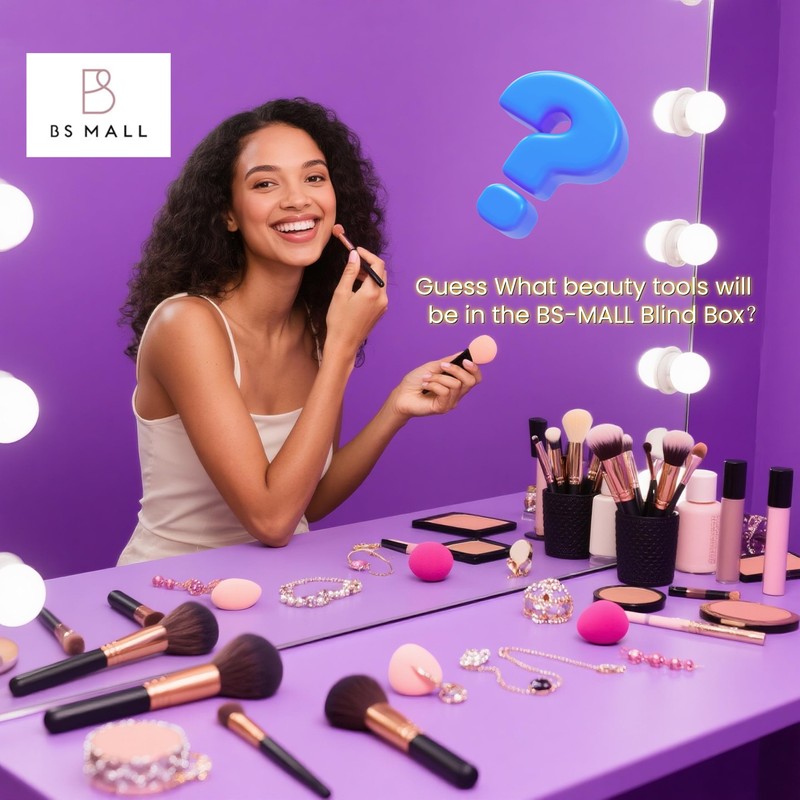 BS-MALL Makeup Brushes & Beauty Tools Assortment Box – Curated