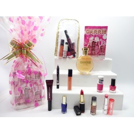 Make Up Gift Hamper For Her - 8pc Make Up In Gift Hamper Free Transparent Make Up Bag