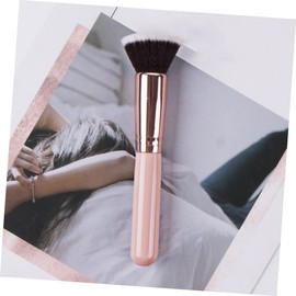 Beavorty Diy Makeup Kit 2pcs Foundation Brush Blush Brush Lightweight Portable for Makeup Lovers