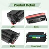 greencycle 1PK [NO CHIP] Compatible Black Toner Cartridge Replacement for