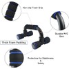 Push Up Bars for Men & Women (Blue)