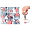 Stainless Steel T Bar Massage Tool for Trigger Points Massage