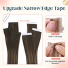 XDhair Tape in Extensions Human Hair 18 Inch 50g Balayage