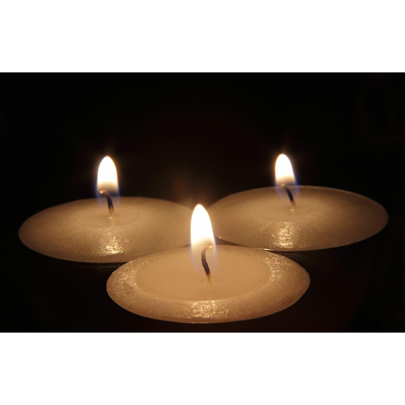 Hyoola Tea Lights Candles - 200 Bulk Candles Pack -