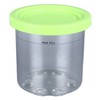 4Pcs Ice Cream Pints Containers and Lids Large Capacity Round