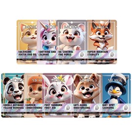 IZBEAUVO-9pcs Face Masks Skincare, Sheet Face Mask, ANTI-AGING, MOISTURIZING