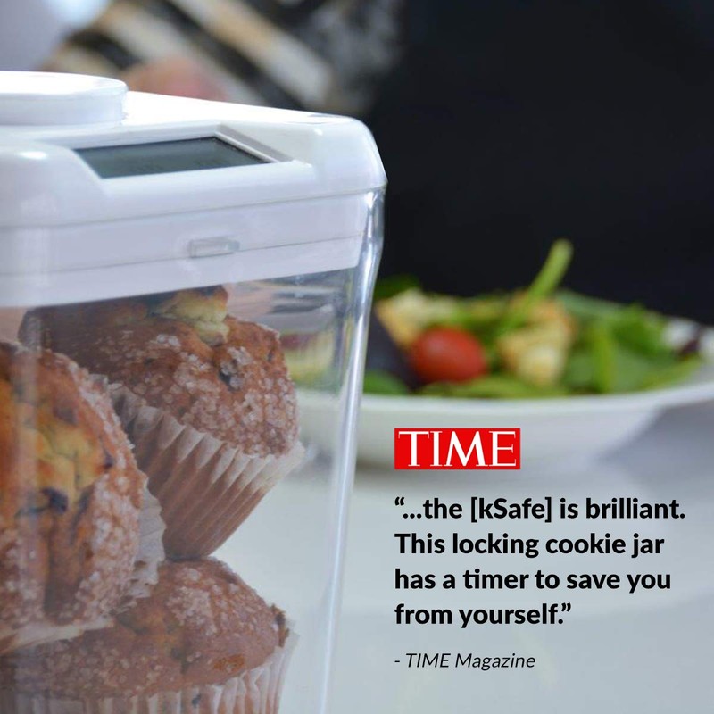 Kitchen Safe Time Locking Container (Medium), Timed Lock Box for