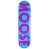 Moose Skateboard Deck Canadian Maple Bold Logo Blue 7.875"