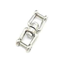 Swivel Shackle Bolt 8 mm Anchor Swivel Fork V4A Stainless Steel Anchor