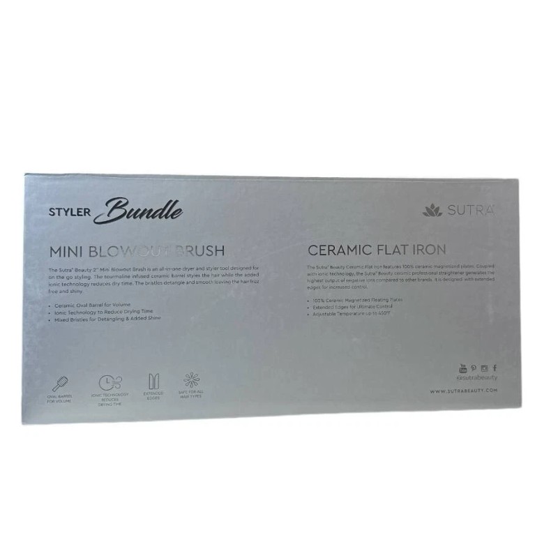 Sutra STYLER Bundle 6 Piece SET NEW MODEL SILVER (NEW