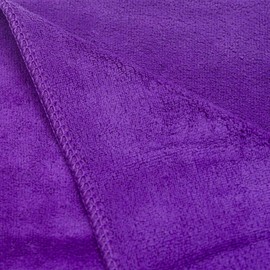 SGCB Premium Car Microfiber Towel, 16” x 24” Car Quick Drying Wash Towels Extra Plush Super Absorbent Car Hand Towels Scratch & Lint Free Detailing Polishing Buffing Finishing Towels, 1-Purple