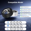8 Pack Ultra-Thin Silicone Ring Covers for Oura Ring