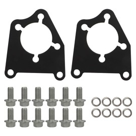 AUTOVIC Rear Disk Conversion Brackets For 1988-1992 Honda Civic, CRX, del Sol