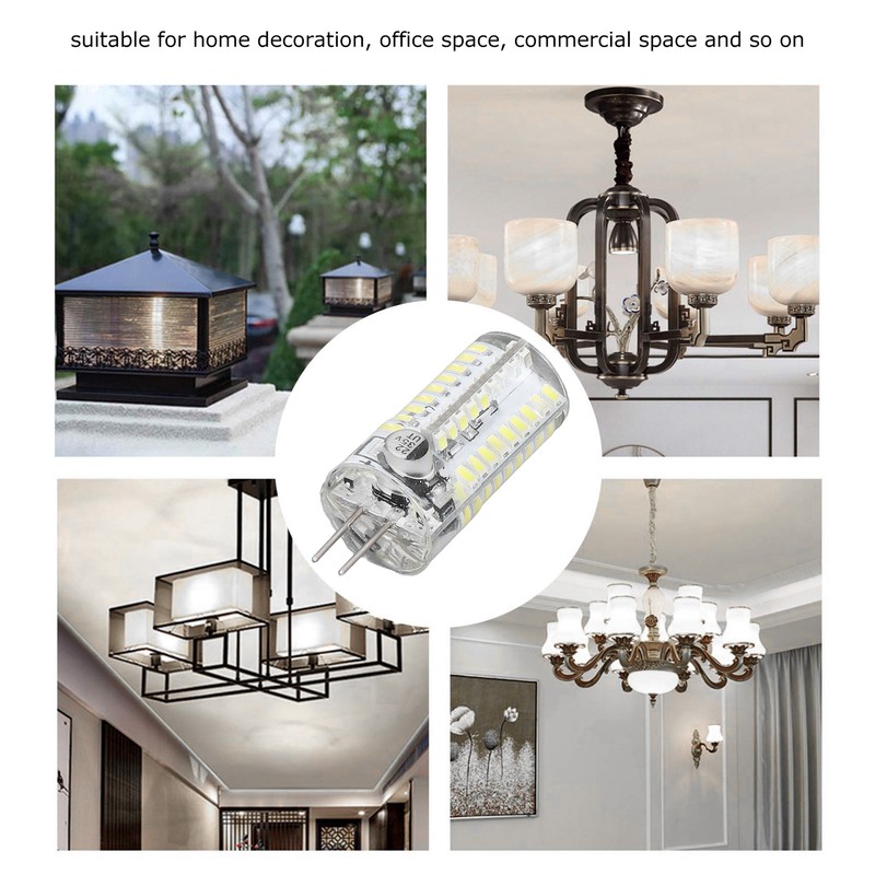 6 Pcs G4 LED Bulbs Bi Pin Base Light Bulbs