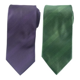 Towergem Extra Long Men's Tie Microfiber Pure Tie XL 63", Pa2-065