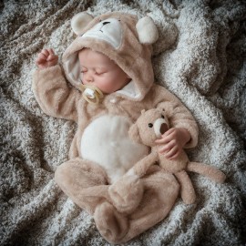 Babeside Sleeping Reborn Baby Dolls Noah 20 Inch Infant Boy Reborn Dolls US Warehouse Fast DeliveryColor: As Show