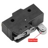 Heschen Small Micro Switch, Z-15GW22S-B, Momentary Contact Short Hinge Roller