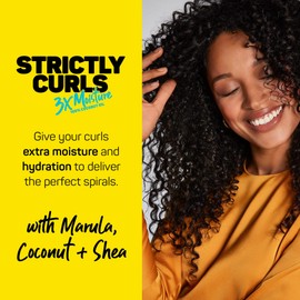 Marc Anthony Marc Anthony Strictly Curls 3x Moisture Deep Shampoo & Conditioner for Curl Defining & Anti Frizz - Shea Butter, Marula Oil, Aloe & Coconut Oil - Sulfate Free Color Safe for Dry Damaged Curly Hair