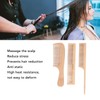 6pcs Bamboo Hair Comb Set for Barber Anti Static Heat