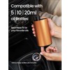 Waterless Essential Oil Diffuser, Rechargeable Car Scent Diffuser, Orange