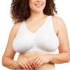 Leading Lady Women's Cotton Front-Closure Leisure Bra Bra